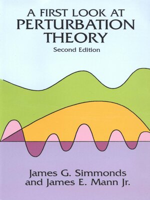 cover image of A First Look at Perturbation Theory